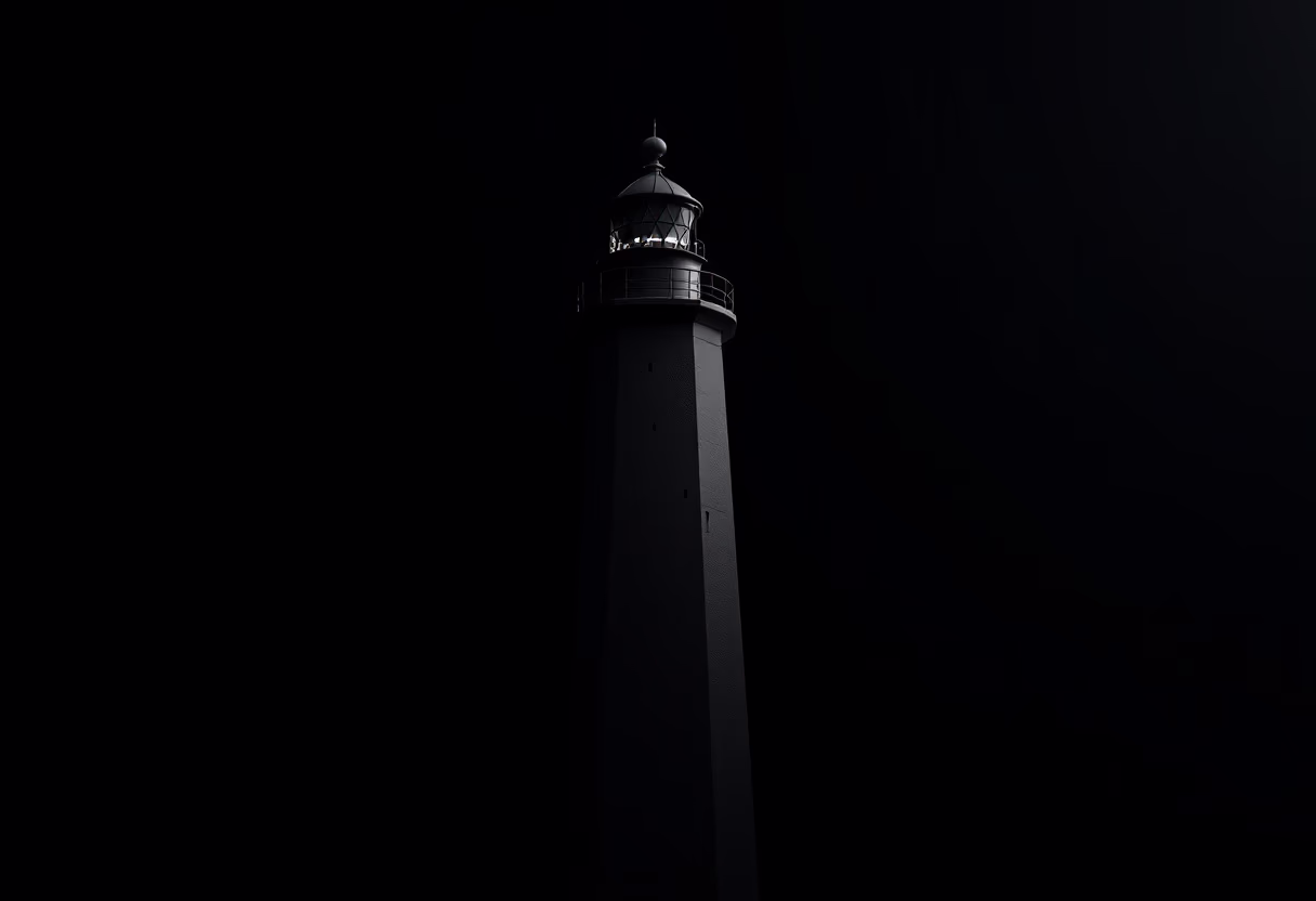 image of a port lighthouse
